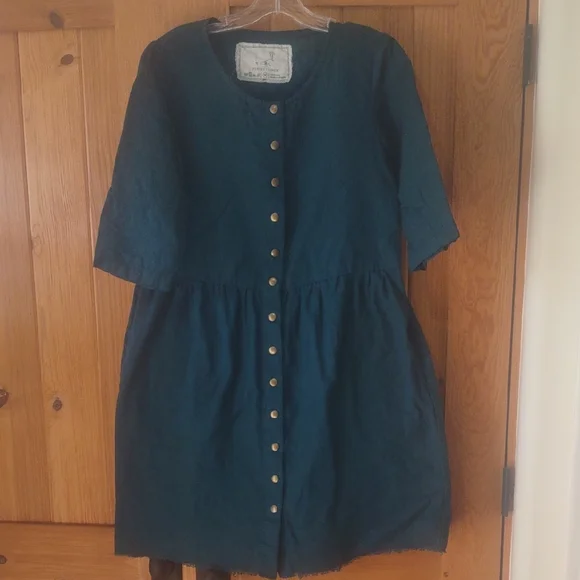 Not Perfect Linen Dress - Picture 1 of 8